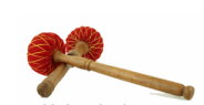 Gold Thread Velvet Inviter