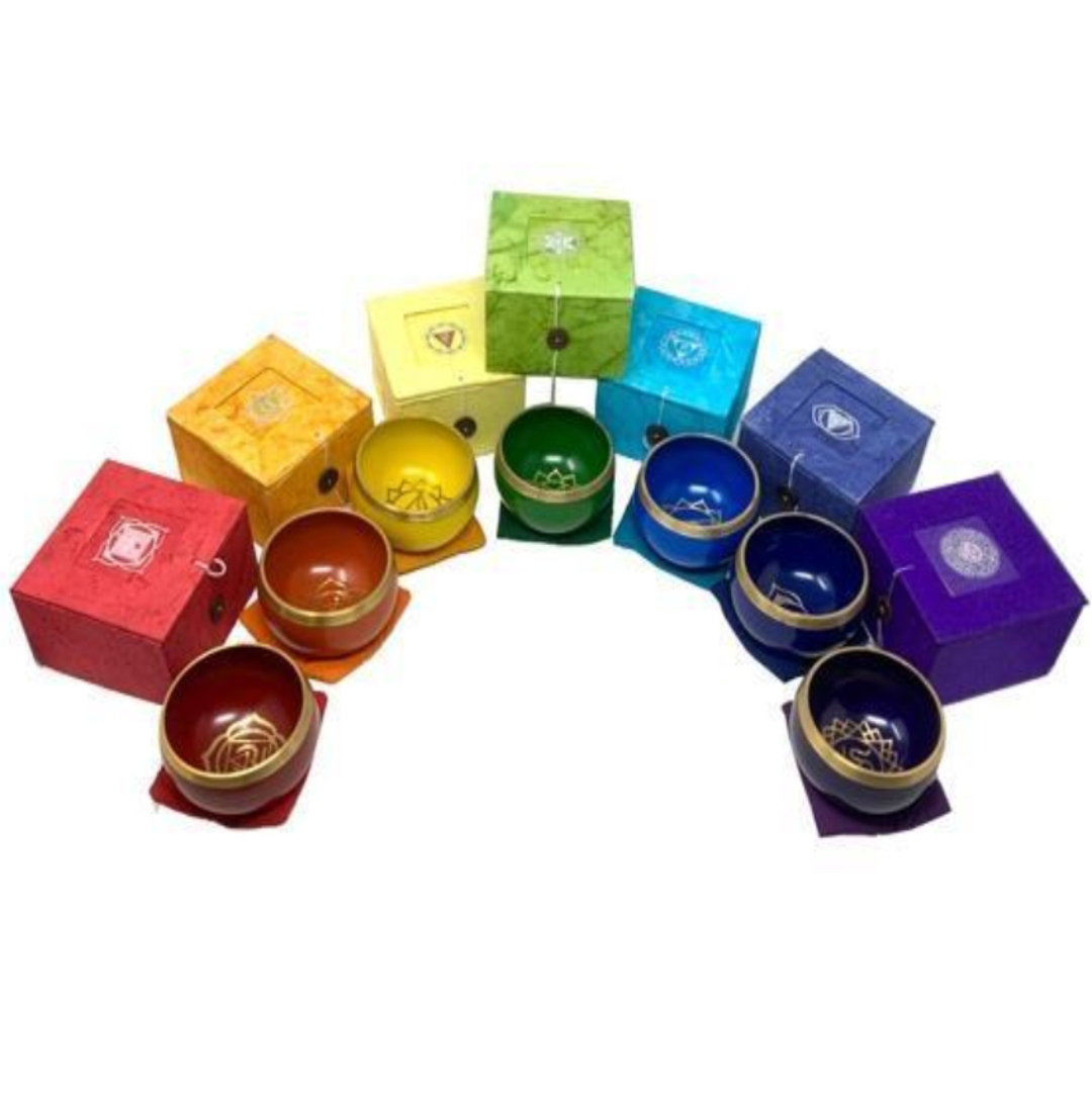 Metal Chakra Paper Box Medium