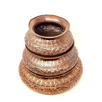 Copper Flower Vases
