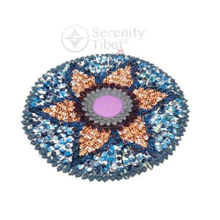 Nepali Fabric Flat Cushion 4.5