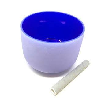 Colored Crystal Bowl/Bag Combo