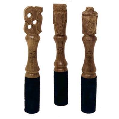 Deity Carved Wooden Strikers
