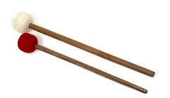 White or Red Felt Bullet (Marshmallow) Inviter