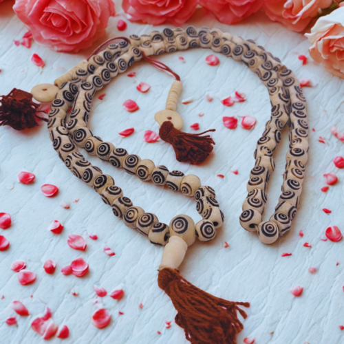 Yak Bone Mala with Symbol