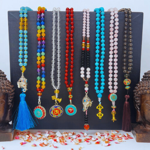 Malas with Pendant Gemstone