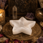 Selenite Star Offering Plate